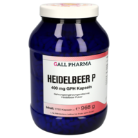 HEIDELBEER P 400 mg Kapseln