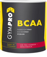 GYMPRO BCAA Powder Ice Tea Himbeere